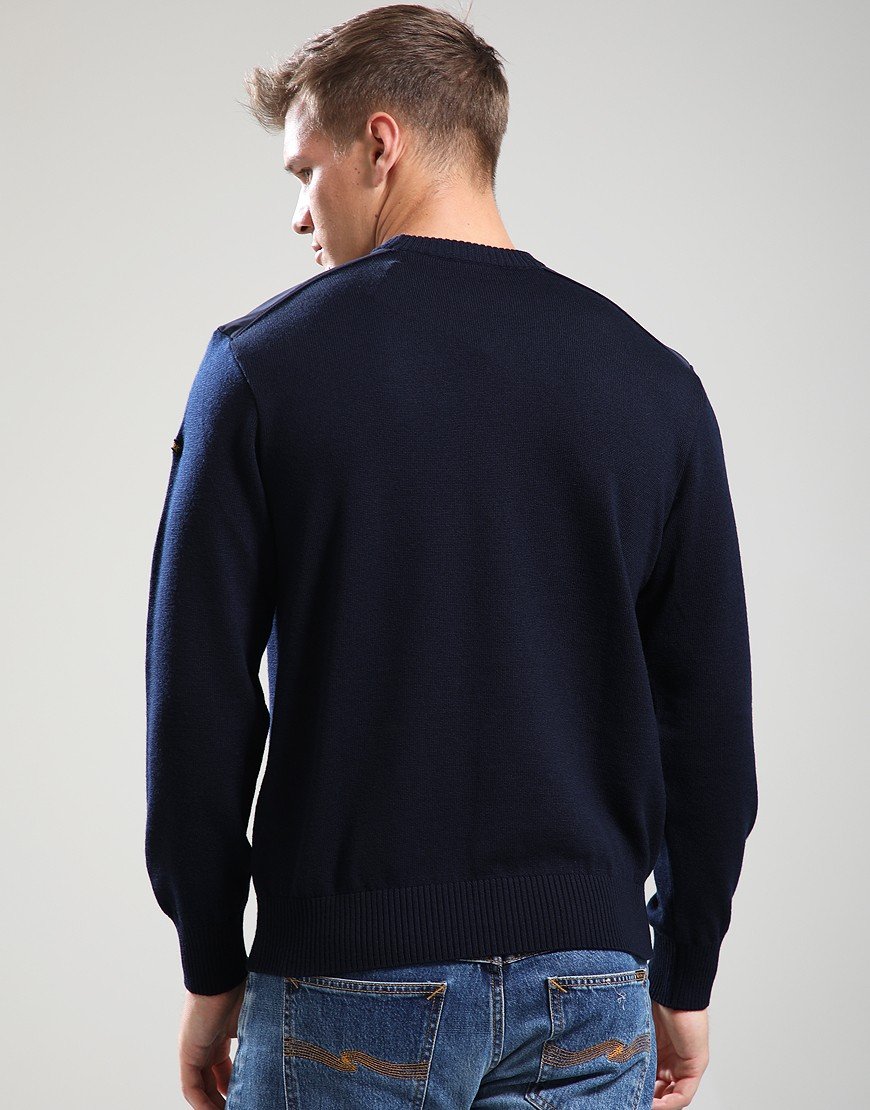 Paul & Shark Soft Cool Touch Crew Knit Navy