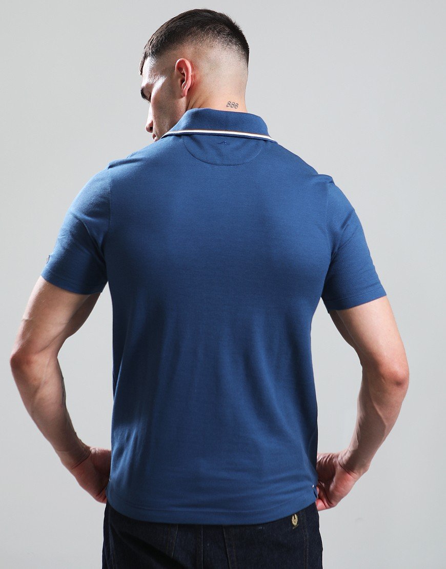 Paul & Shark Soft Pique Polo Shirt Blue