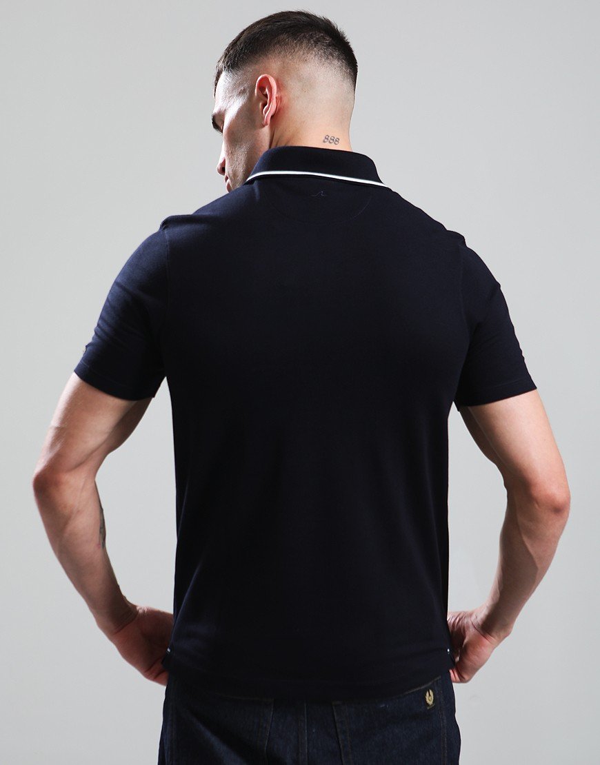 Paul & Shark Soft Pique Polo Shirt Navy