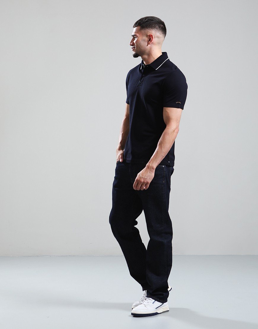 Paul & Shark Soft Pique Polo Shirt Navy