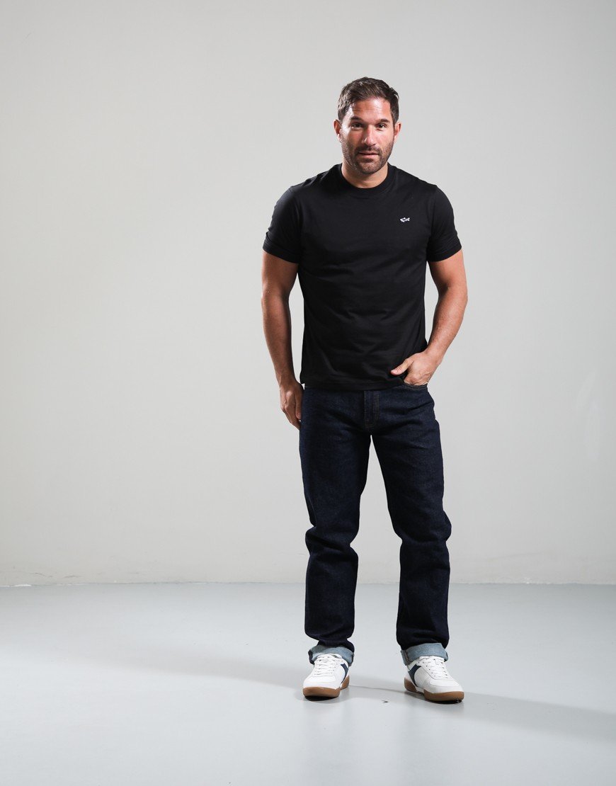 Paul & Shark Lightweight Cotton Jersey T-Shirt Black