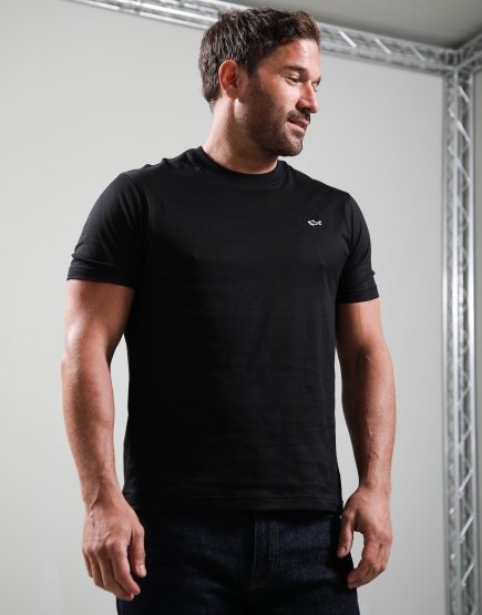Paul & Shark Lightweight Cotton Jersey T-Shirt Black