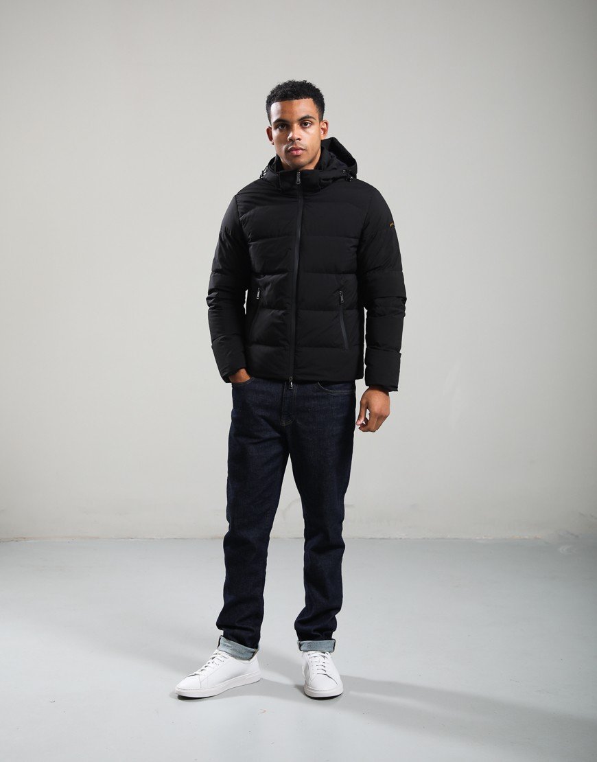 Paul & Shark Typhoon Platinum Down Jacket Black