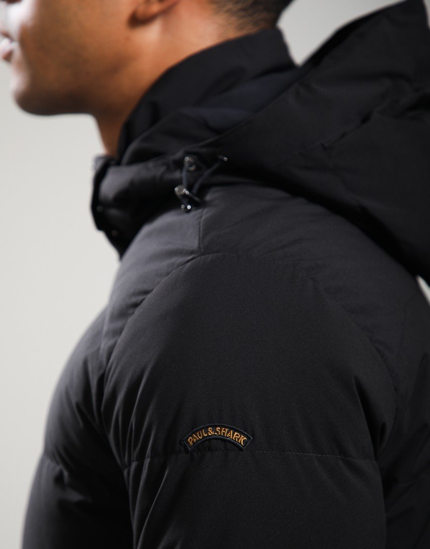 Paul & Shark Typhoon Platinum Down Jacket Black
