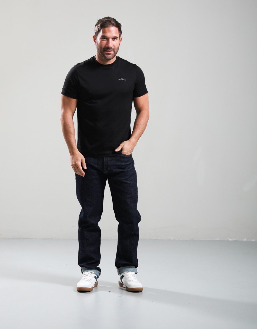 Paul & Shark XSoft Cotton Blend Jersey T-Shirt Black