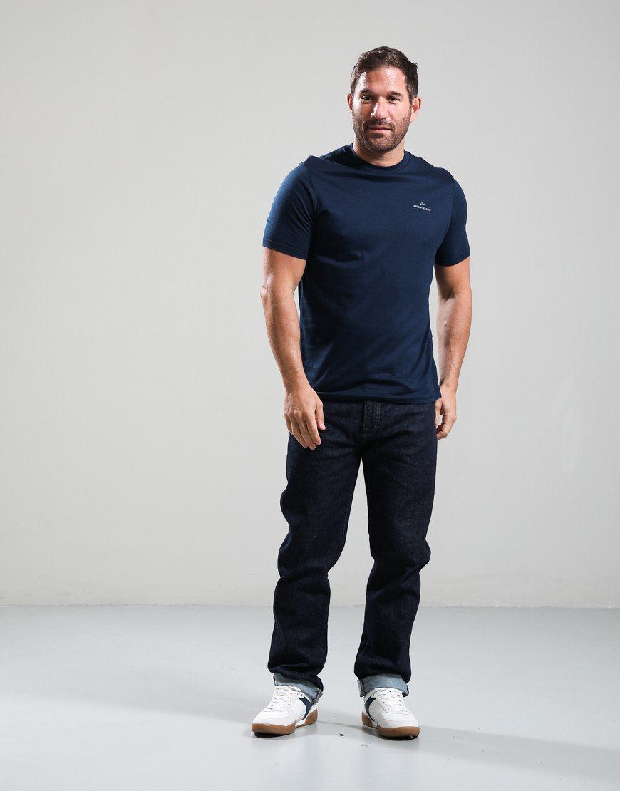 Paul & Shark XSoft Cotton Blend Jersey T-Shirt Navy