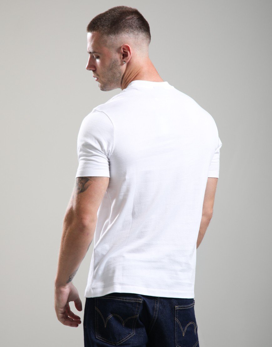Paul & Shark Pure Cotton Jersey Logo T-Shirt White