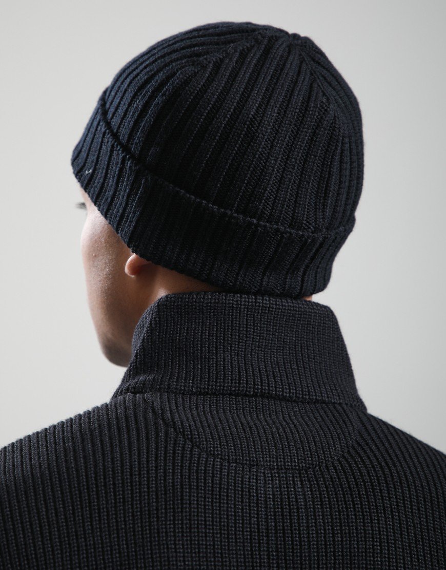 Paul & Shark Wool Beanie Black