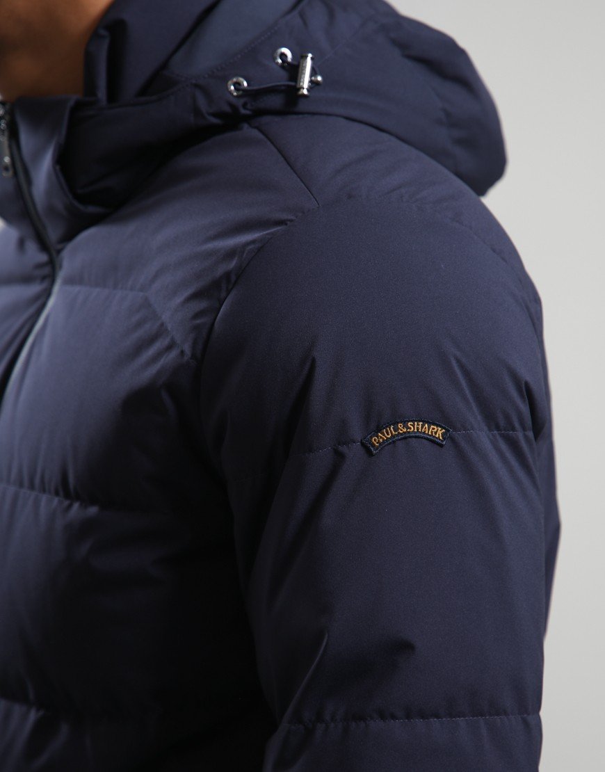Paul & Shark Typhoon Platinum Down Jacket Navy