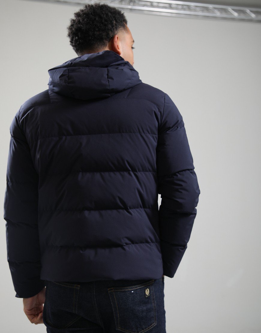 Paul & Shark Typhoon Platinum Down Jacket Navy