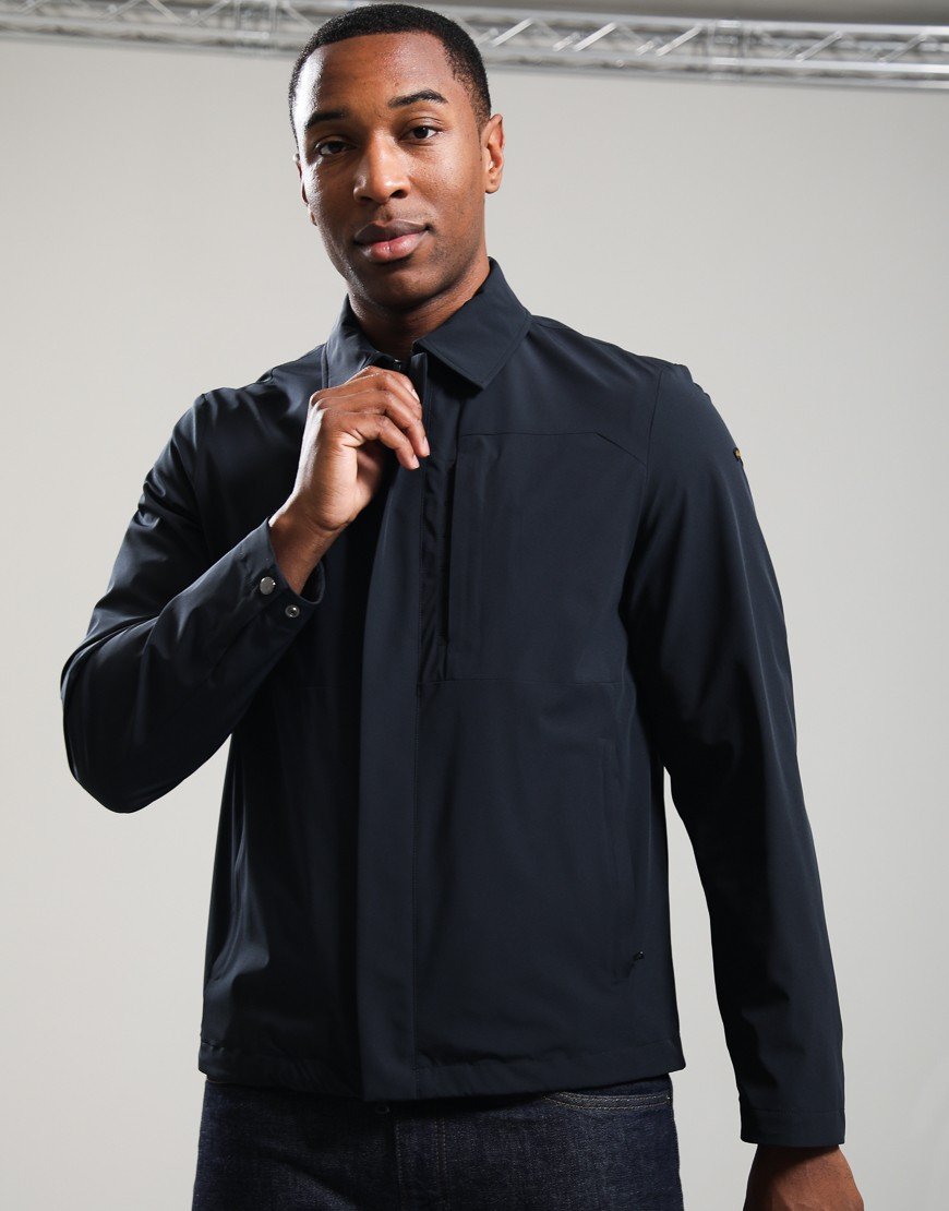 Paul & Shark Typhoon Re-4X4 Stretch Overshirt Black