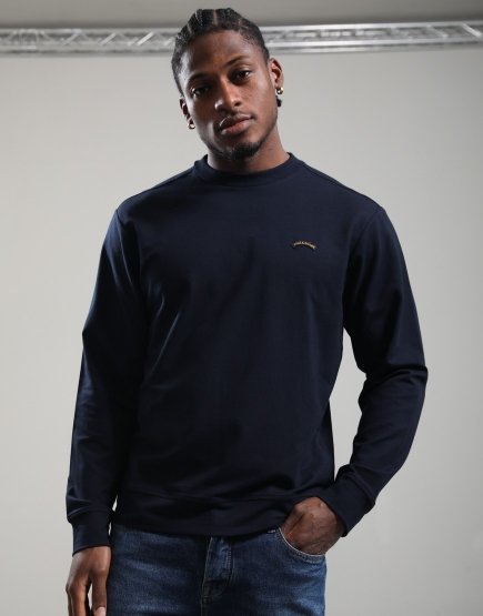 Paul & Shark XSoft Cotton Fleece Sweat Navy
