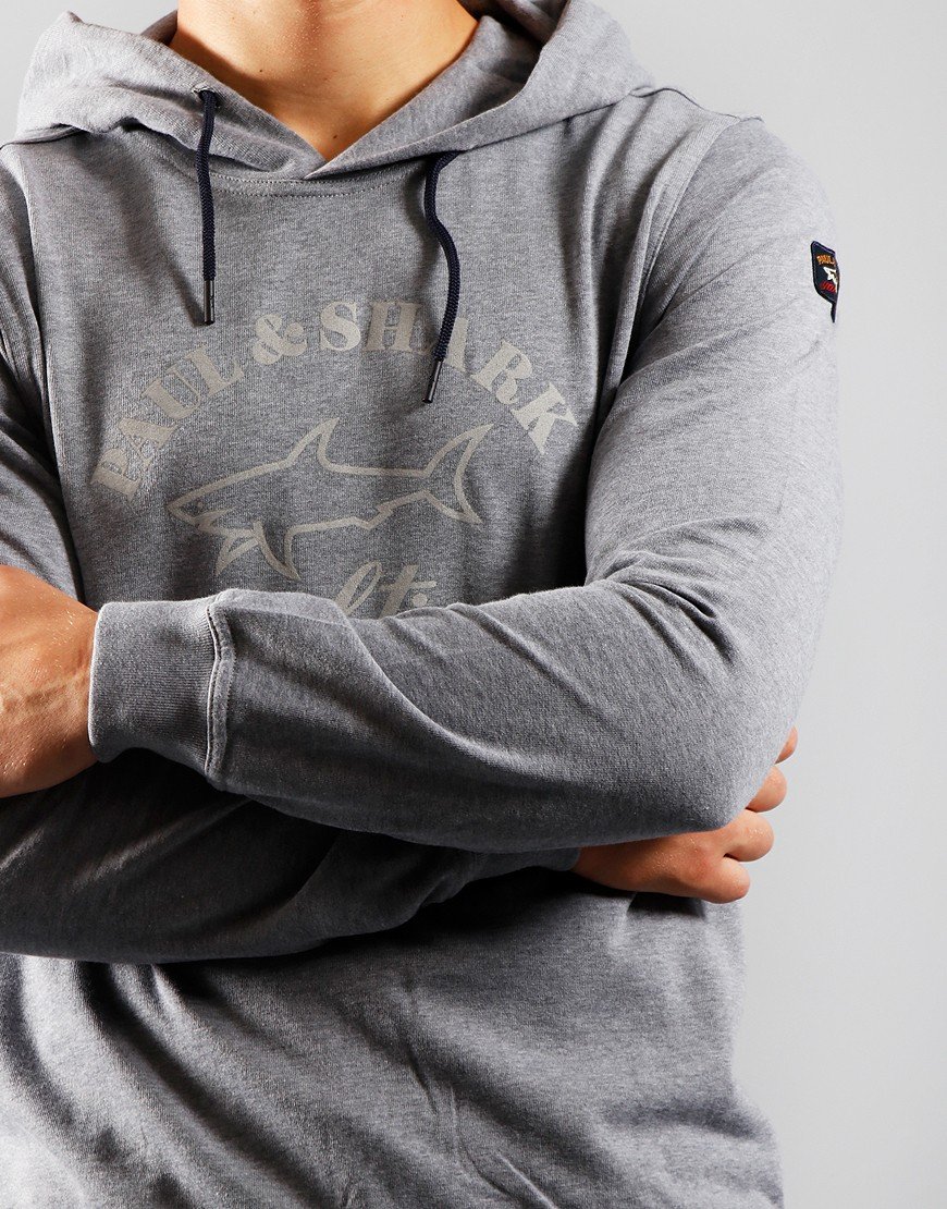 Paul \u0026 Shark Tonal Logo Sweat Grey 