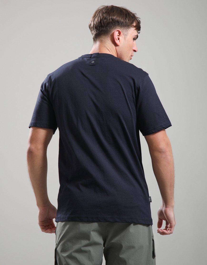 Peaceful Hooligan 90s Dove T-Shirt Navy