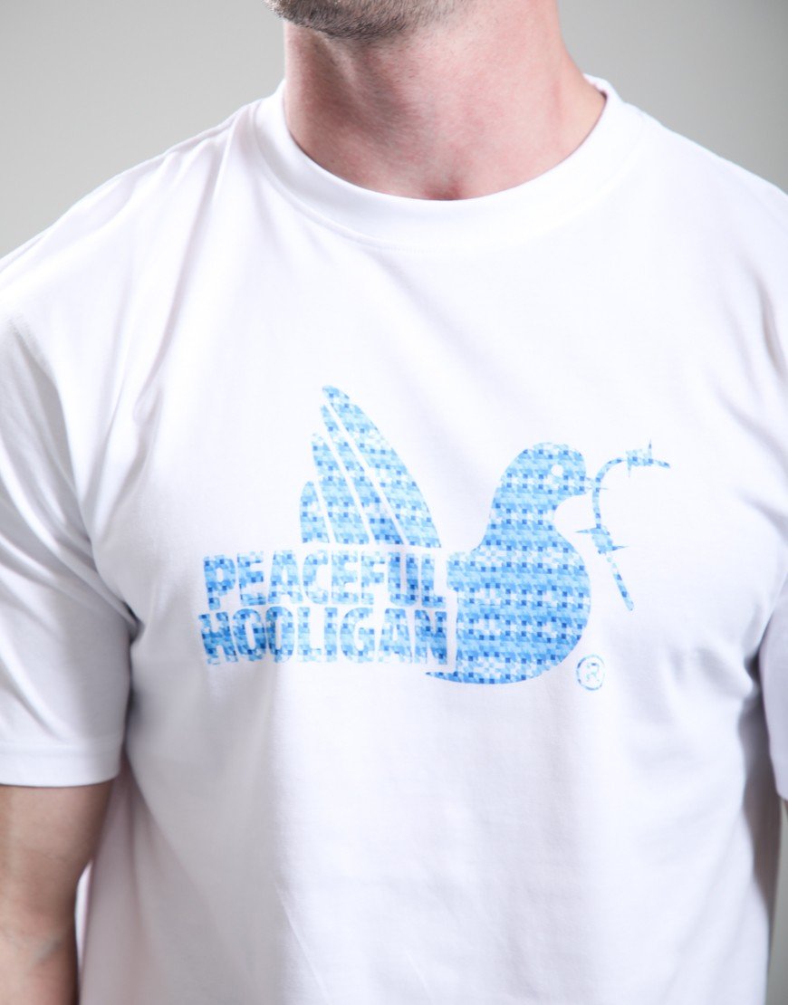 Peaceful Hooligan 90s Dove T-Shirt White