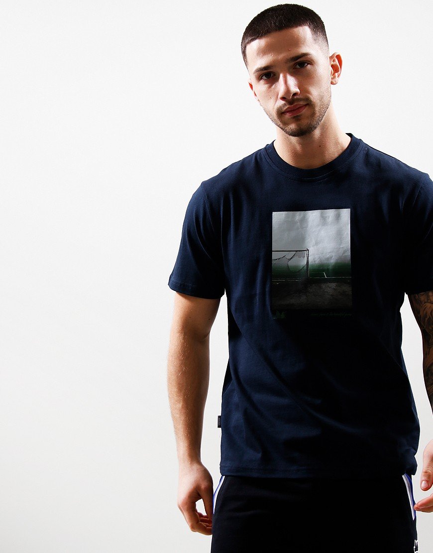 Peaceful Hooligan Beaut Game T-Shirt Navy