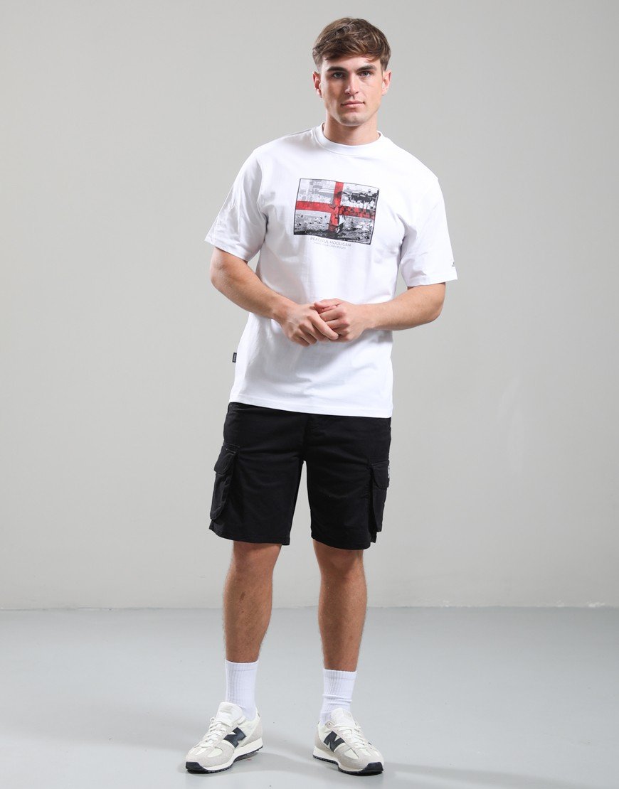 Peaceful Hooligan Bunker Shorts Black