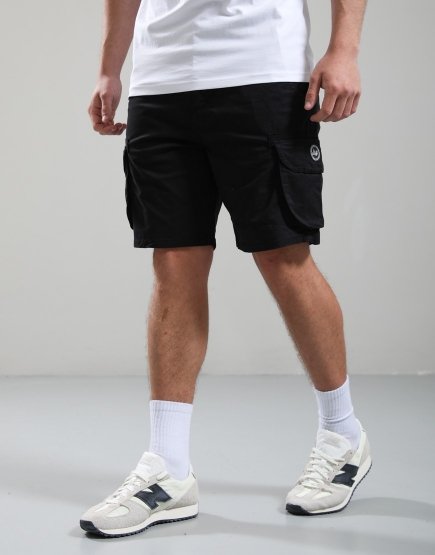 Peaceful Hooligan Bunker Shorts Black