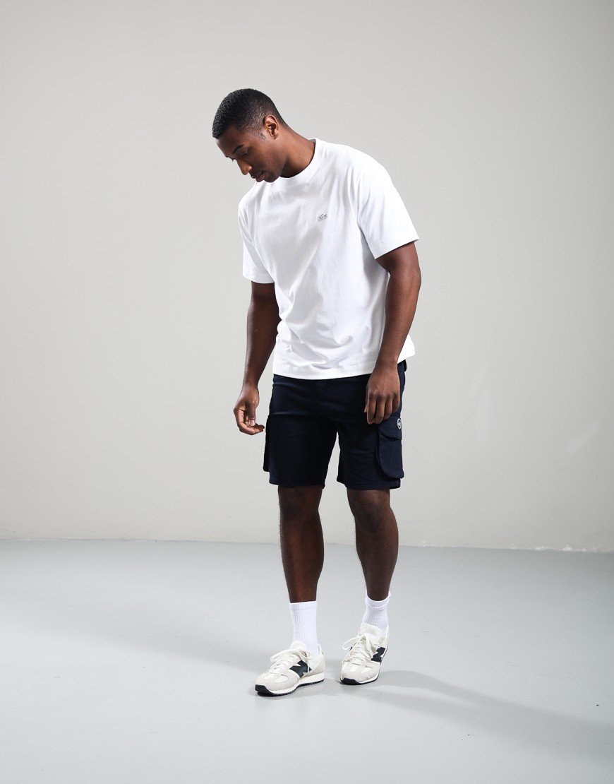 Peaceful Hooligan Bunker Cargo Shorts Navy