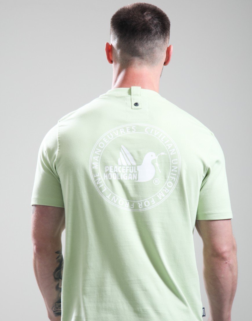 Peaceful Hooligan Civilian Uniform T-Shirt Pistachio