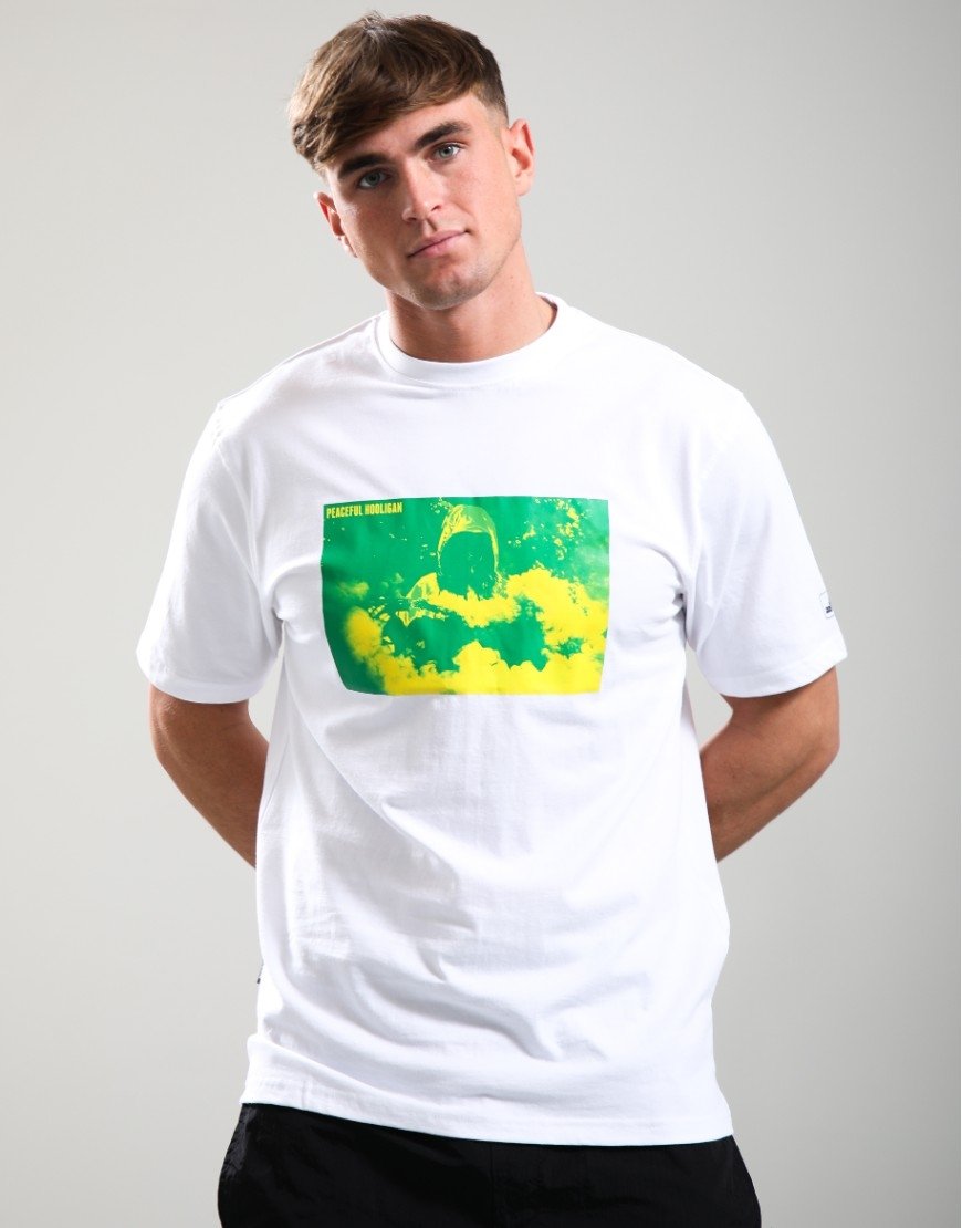 Peaceful Hooligan Cloud Cover T-Shirt White