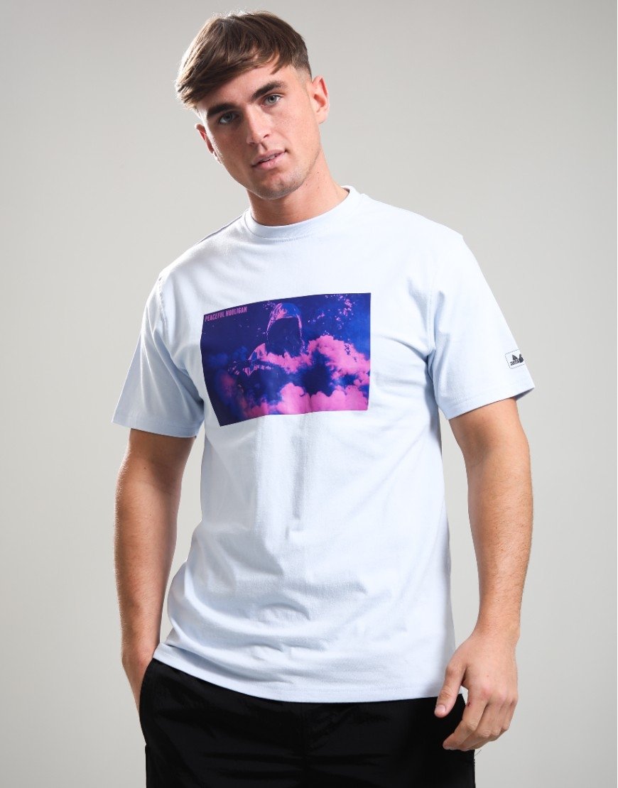 Peaceful Hooligan Cloud Cover T-Shirt Xenon