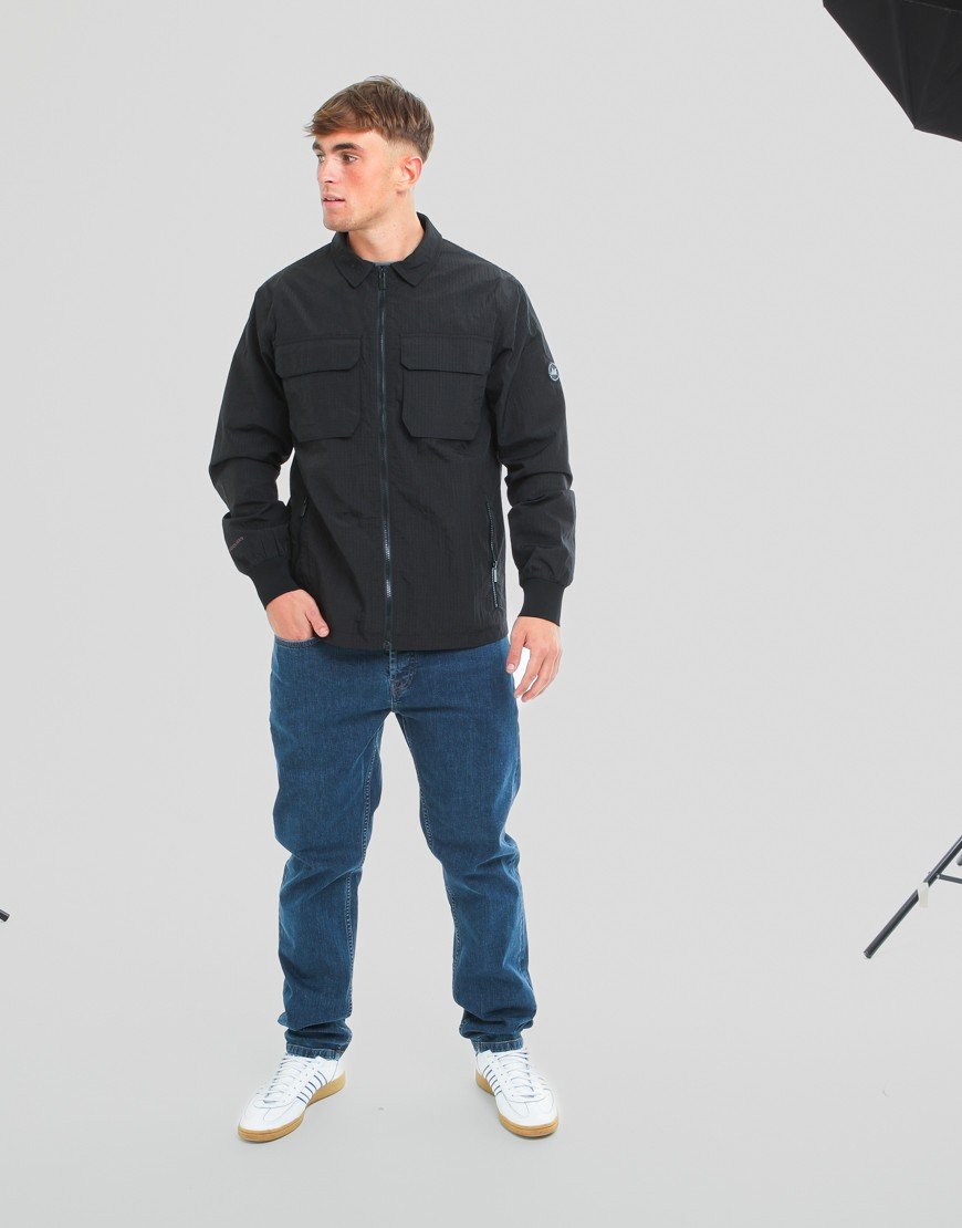 Peaceful Hooligan Current Overshirt Black