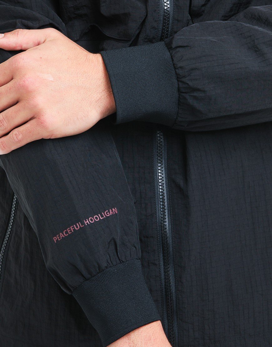 Peaceful Hooligan Current Overshirt Black