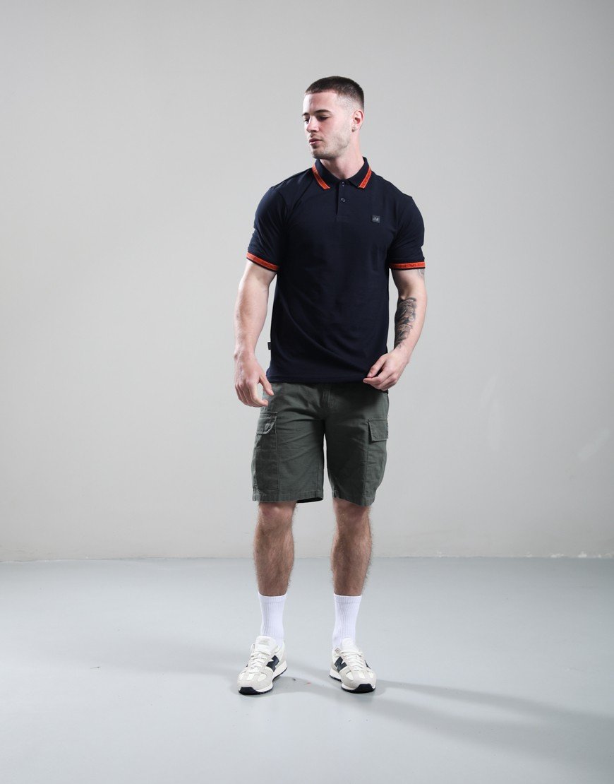 Peaceful Hooligan Earl Polo Shirt Navy