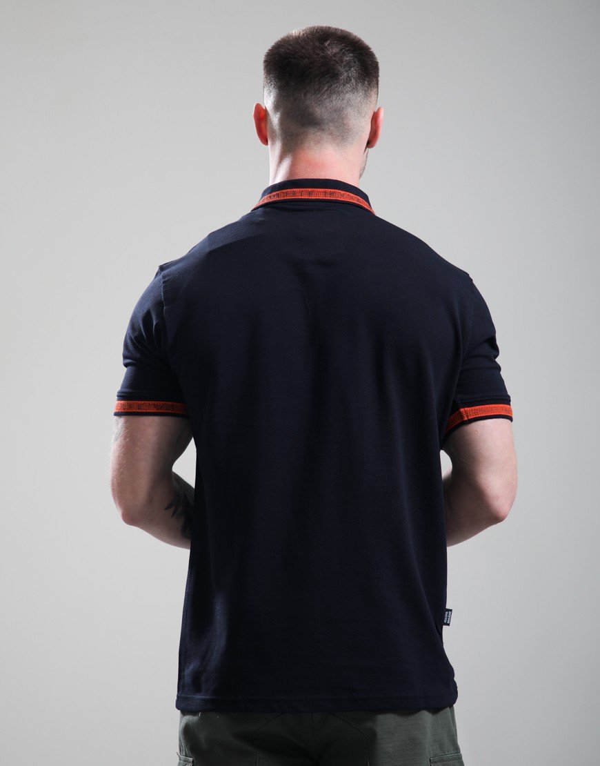 Peaceful Hooligan Earl Polo Shirt Navy