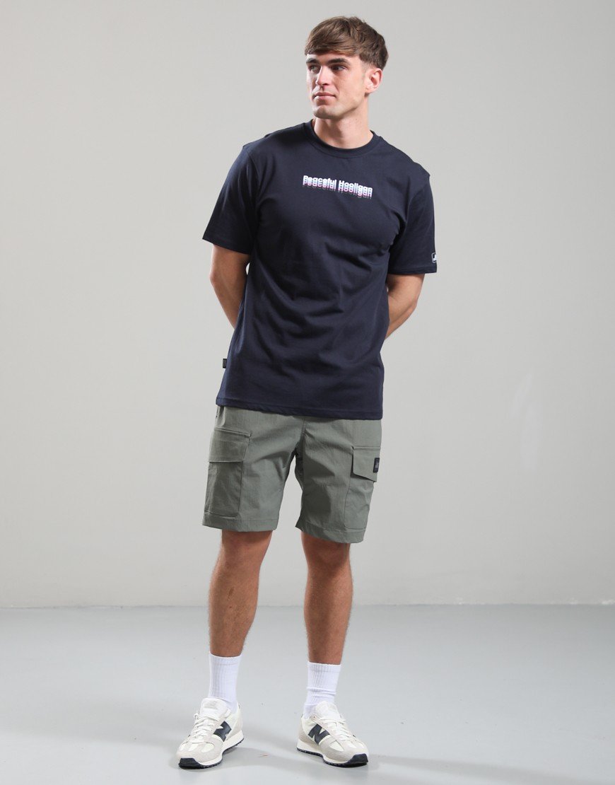 Peaceful Hooligan Echo T-Shirt Navy