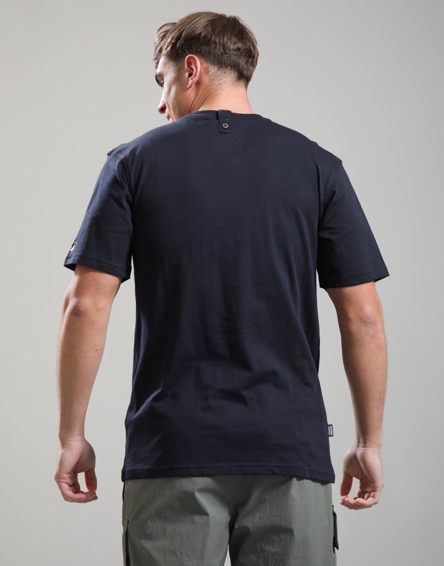 Peaceful Hooligan Echo T-Shirt Navy