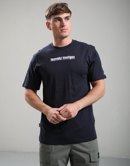 Peaceful Hooligan Echo T-Shirt Navy