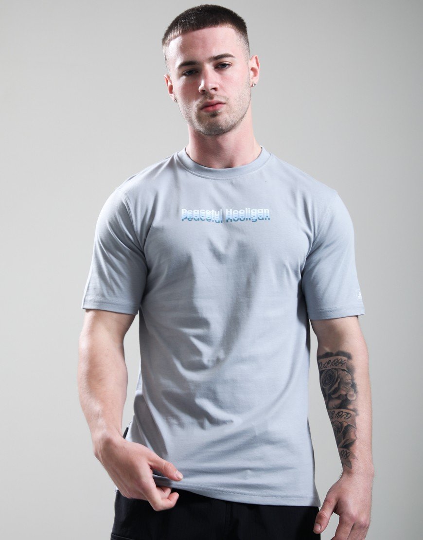 Peaceful Hooligan Echo T-Shirt Ice Blue