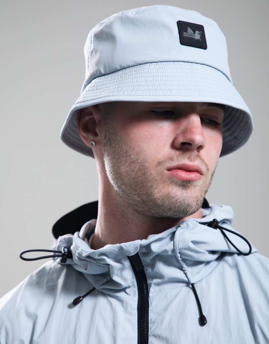 Peaceful Hooligan Festival Bucket Hat Ice Blue