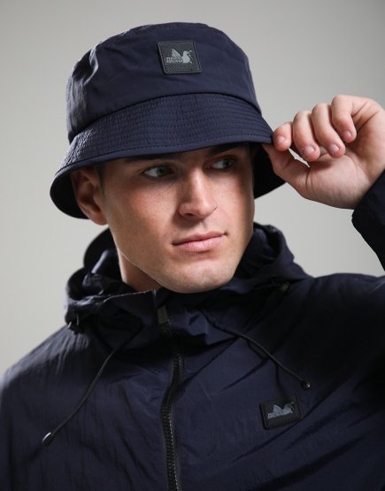 Peaceful Hooligan Festival Bucket Hat Navy