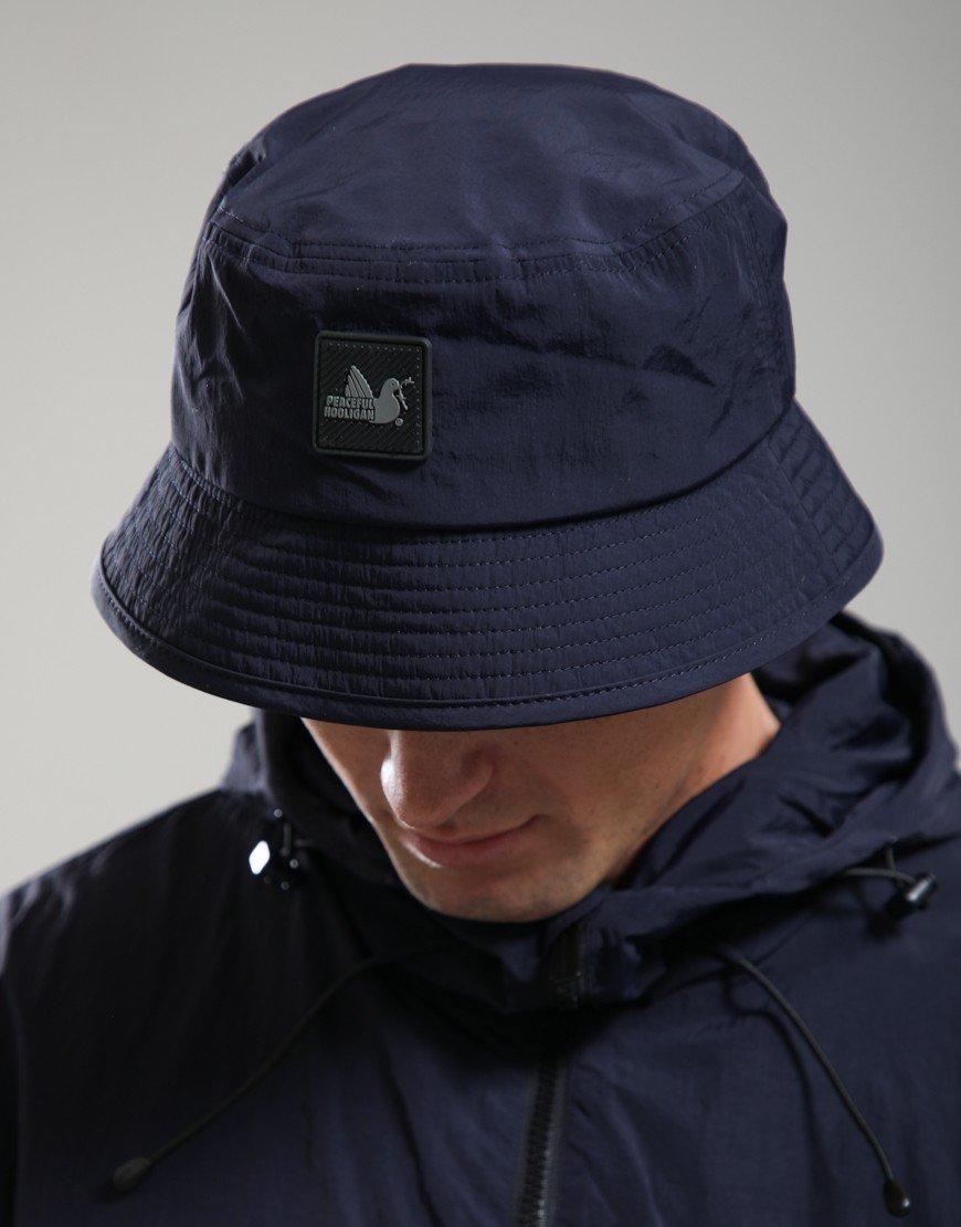Peaceful Hooligan Festival Bucket Hat Navy