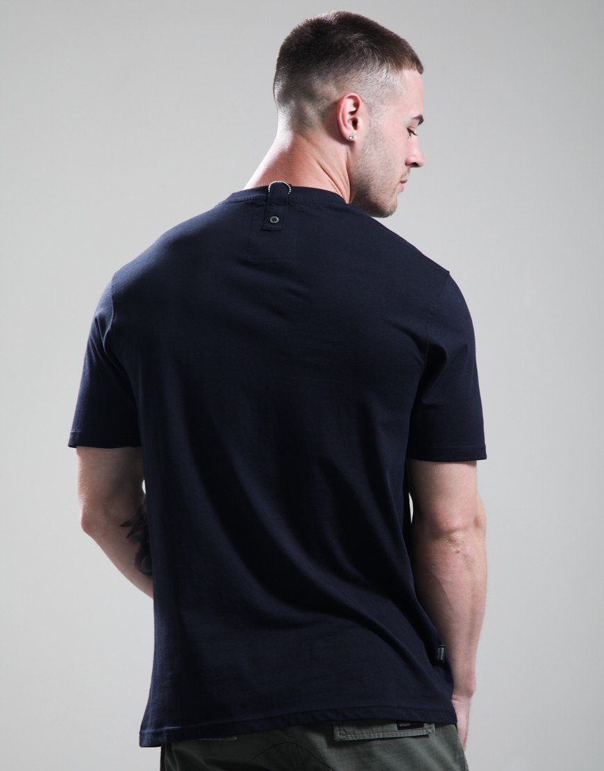 Peaceful Hooligan George T-Shirt Navy