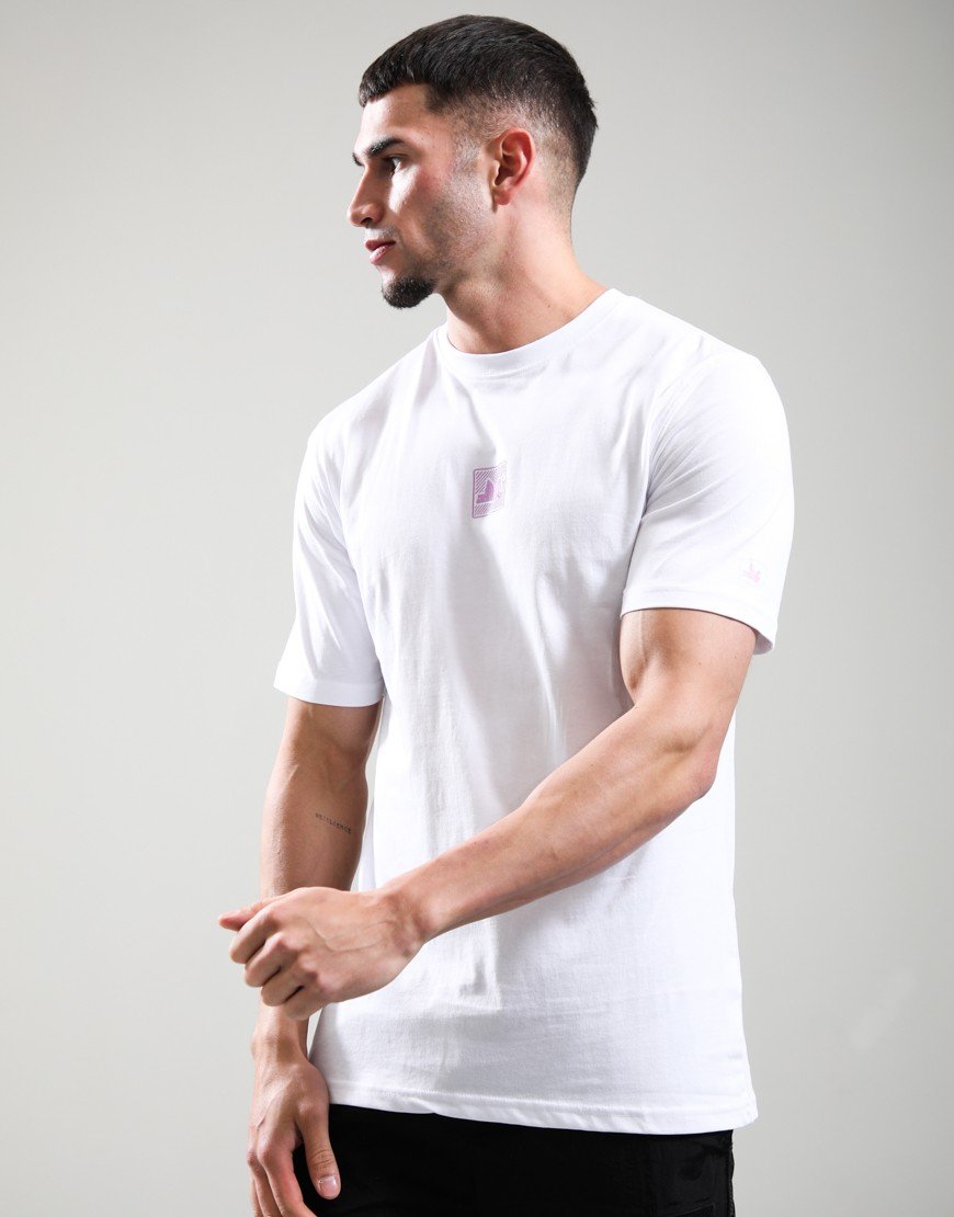 Peaceful Hooligan Lines T-Shirt White