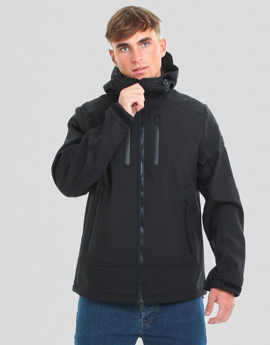 Peaceful Hooligan Marksman Softshell Jacket Black