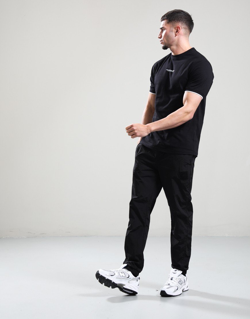 Peaceful Hooligan MYOR Tipped T-Shirt Black