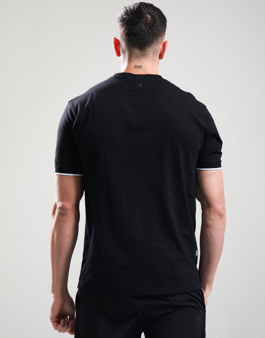 Peaceful Hooligan MYOR Tipped T-Shirt Black