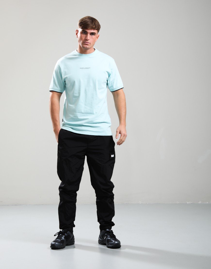 Peaceful Hooligan MYOR Tipped T-Shirt Sky