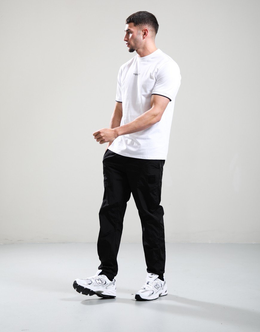 Peaceful Hooligan MYOR Tipped T-Shirt White