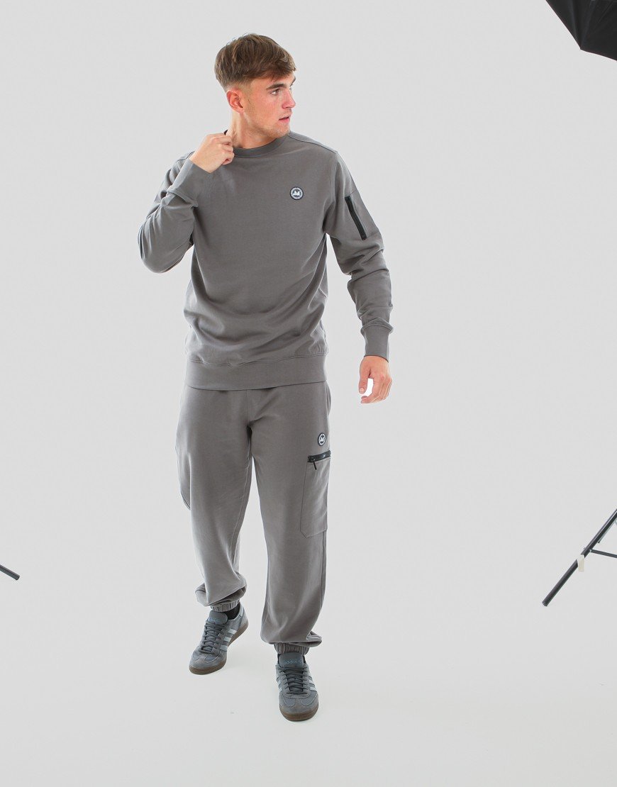 Peaceful Hooligan Paddock Sweatshirt Gunmetal