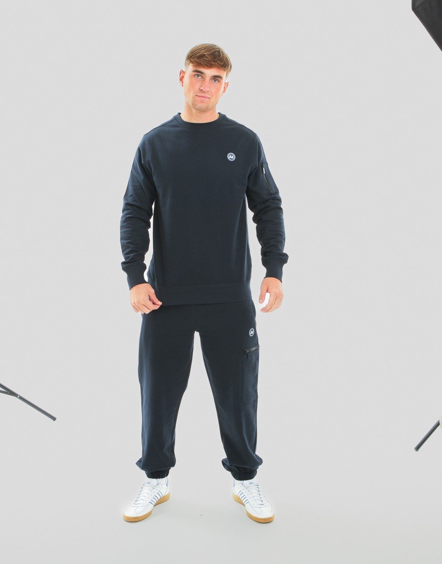 Peaceful Hooligan Paddock Sweatshirt Navy