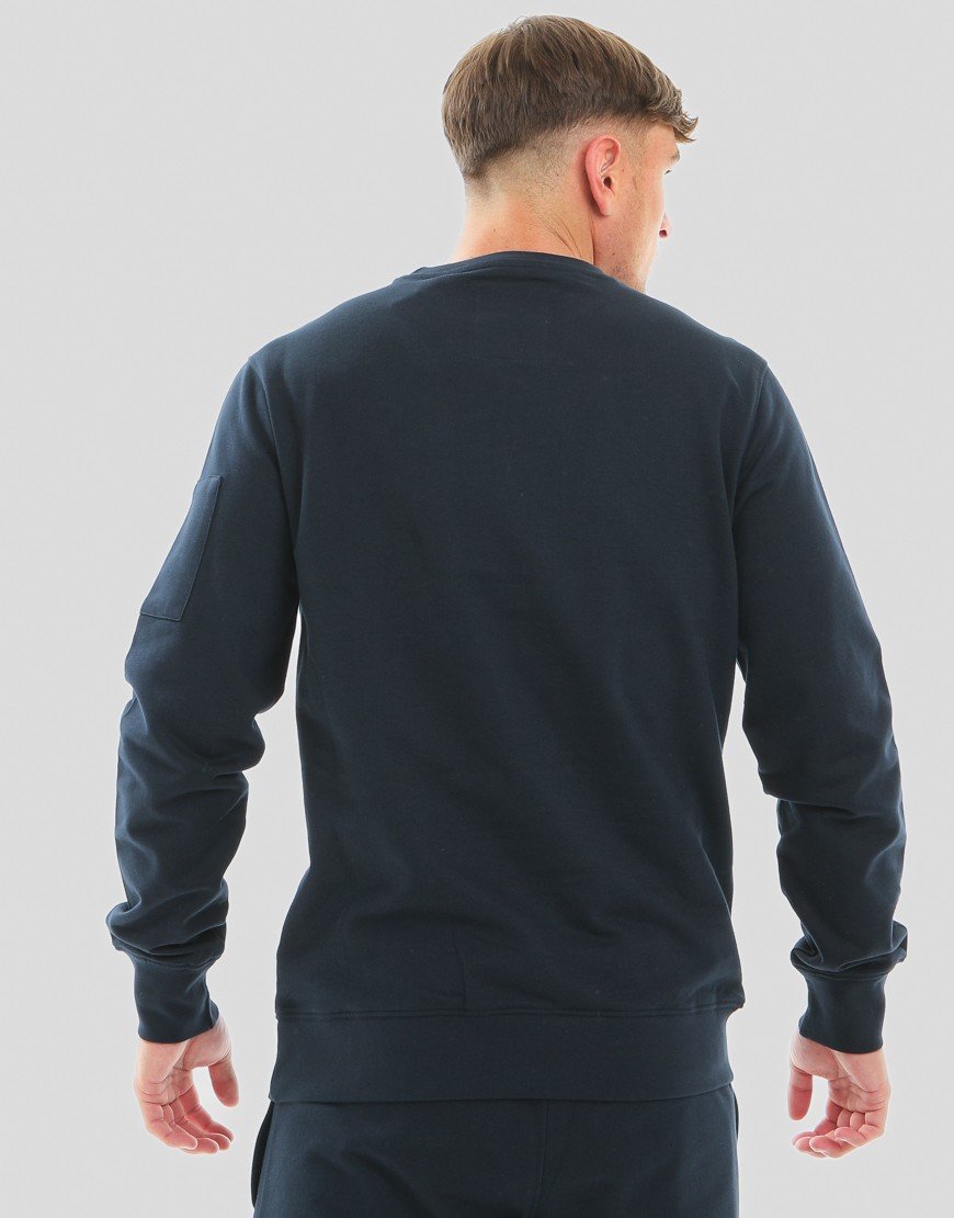 Peaceful Hooligan Paddock Sweatshirt Navy