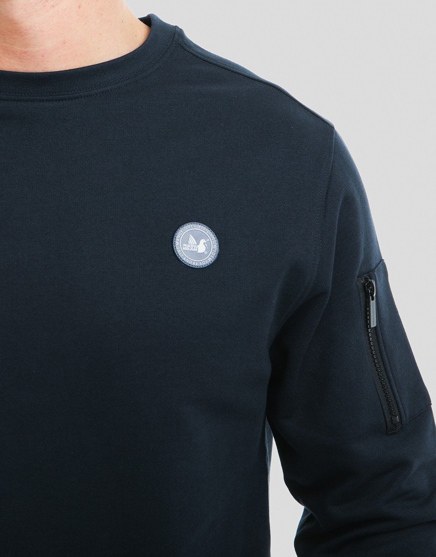 Peaceful Hooligan Paddock Sweatshirt Navy