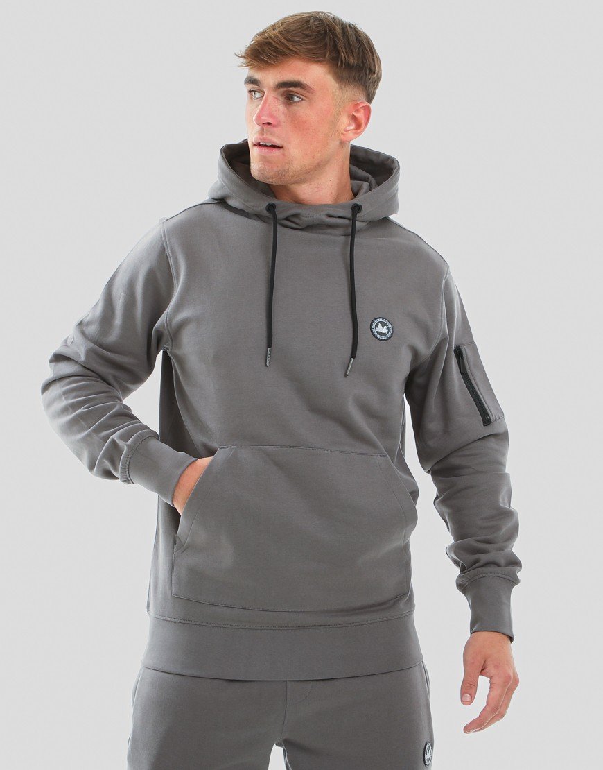 Peaceful Hooligan Paddock Hoodie Gunmetal