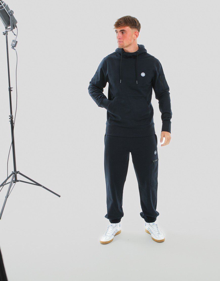 Peaceful Hooligan Paddock Hoodie Navy